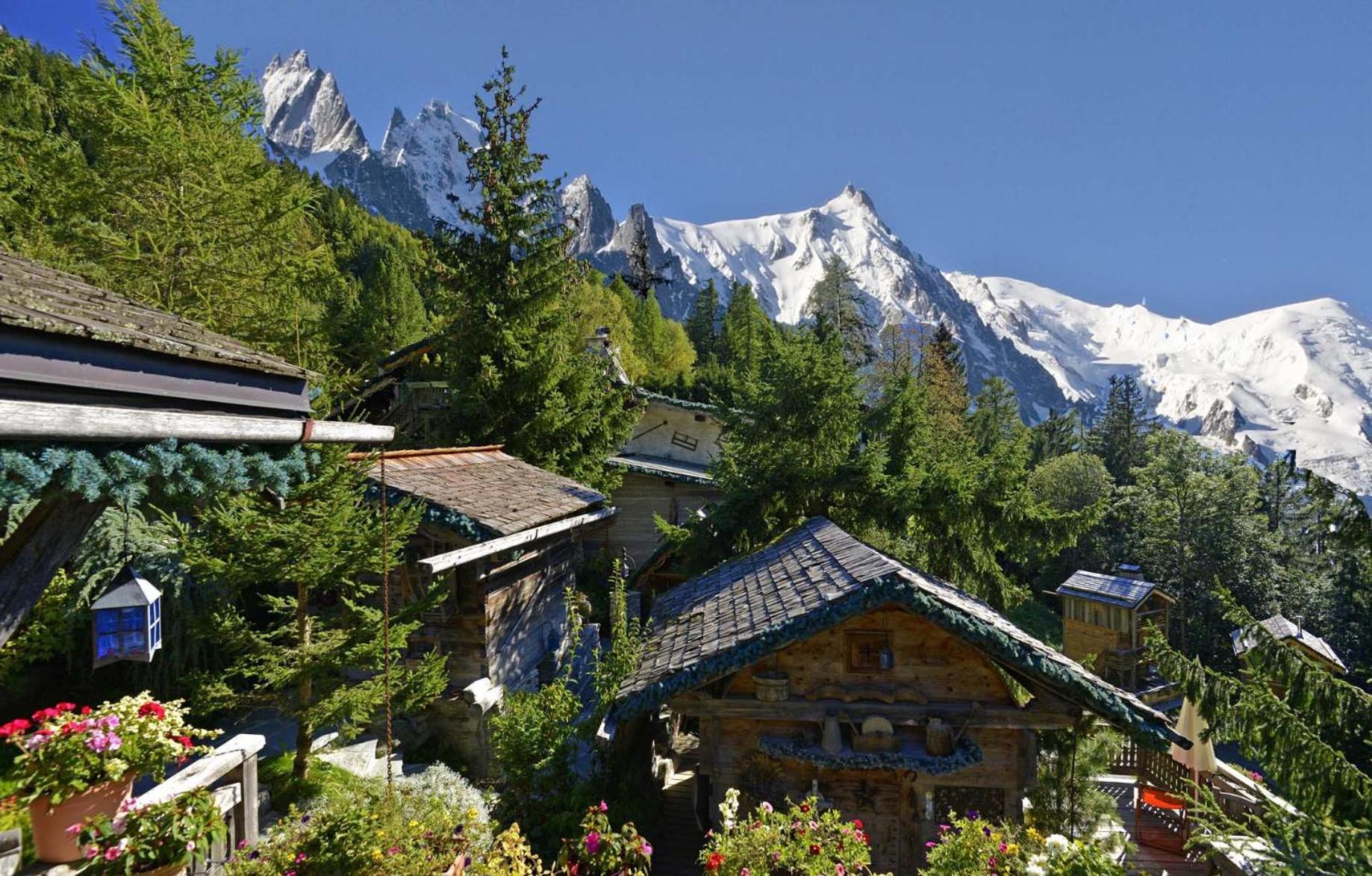 Hotel Les Chalets De Philippe Avec Jacuzzis Privatifs Chamonix ภายนอก รูปภาพ