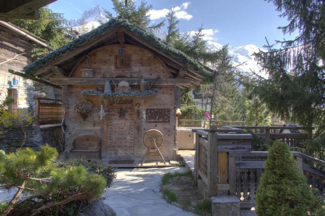 Hotel Les Chalets De Philippe Avec Jacuzzis Privatifs Chamonix ภายนอก รูปภาพ