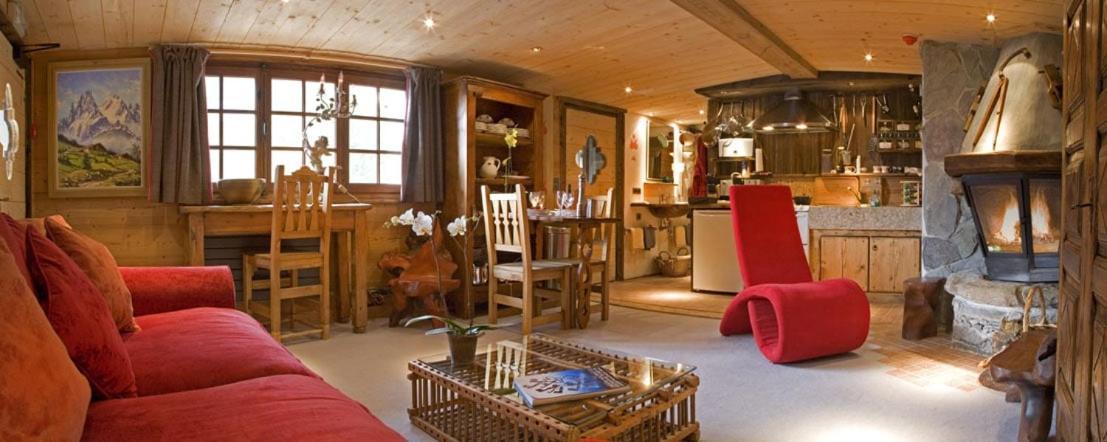 Hotel Les Chalets De Philippe Avec Jacuzzis Privatifs Chamonix ภายนอก รูปภาพ