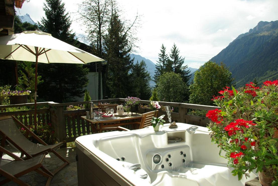 Hotel Les Chalets De Philippe Avec Jacuzzis Privatifs Chamonix ภายนอก รูปภาพ