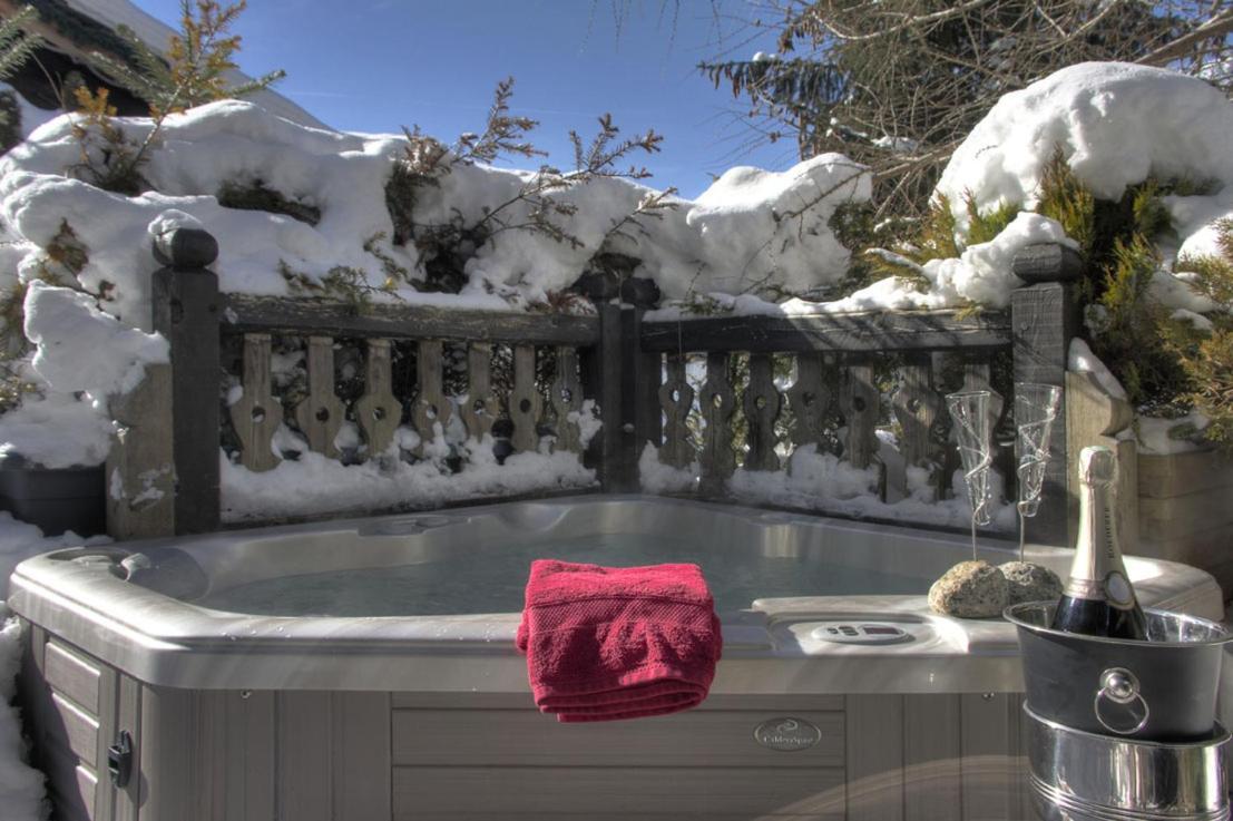Hotel Les Chalets De Philippe Avec Jacuzzis Privatifs Chamonix ภายนอก รูปภาพ