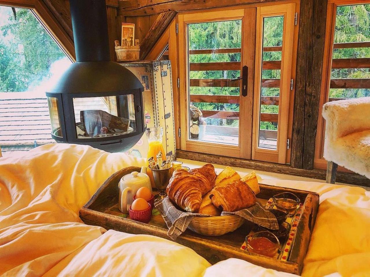 Hotel Les Chalets De Philippe Avec Jacuzzis Privatifs Chamonix ภายนอก รูปภาพ